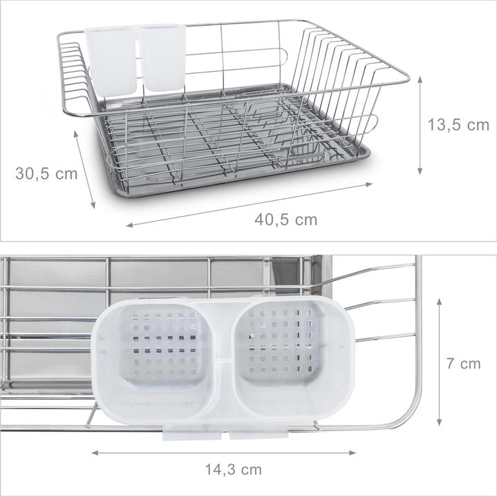 Produktbild Relaxdays Abtropfgestell
