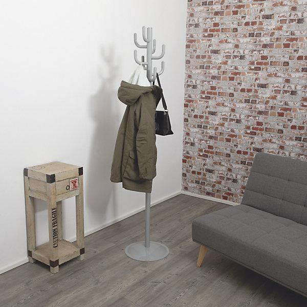 Produktbild Maul Kleiderständer MAULpolaris Lite 9402682 silber Metall 8 Haken 36,5 x 177,0 cm