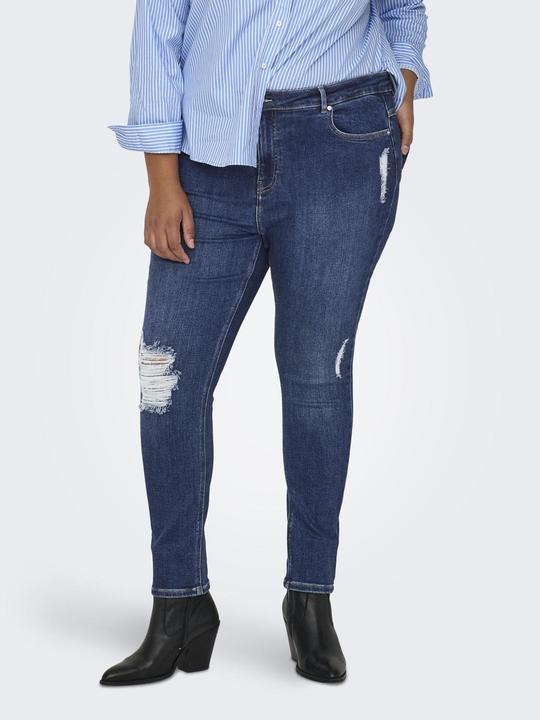 Produktbild Only Curvy CARMILA HW ANK DST Skinny Fit Jeans (W44/L32)