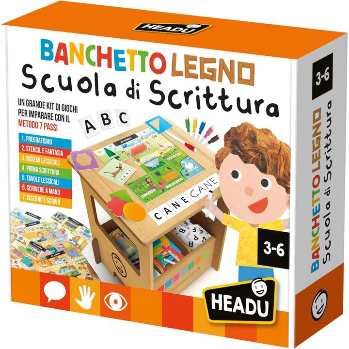 Produktbild Headup Games Holzbank Schreibschule