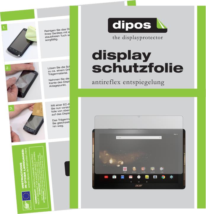 Produktbild Dipos Displayschutzfolie Antireflex (2 Stück, Iconia Tab 10)