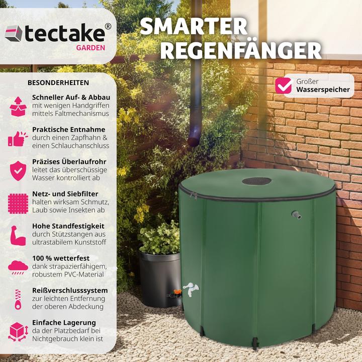 Produktbild tectake Regenwassertank (750 l)