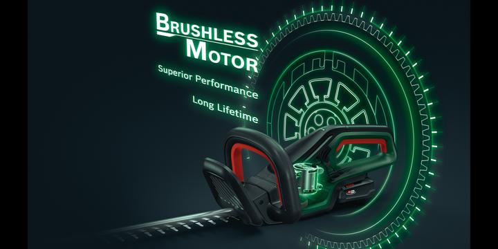 Produktbild Bosch Home & Garden UniversalHedgeCut 18-55 (Akkuheckenschere)