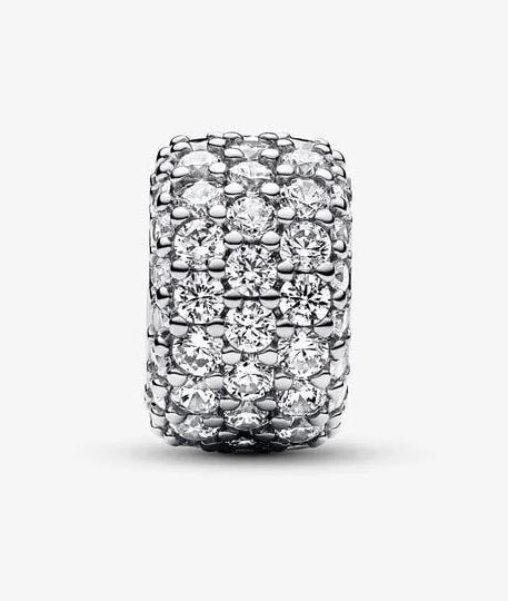 Immagine prodotto Pandora Pavé a tre file (Argento 925)