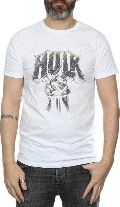 Immagine prodotto Maglietta Hulk Punch Logo Uomo (3XL)