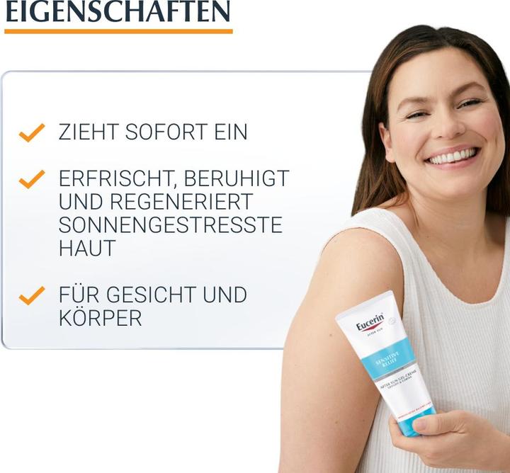 Actual product image Eucerin After Sun Sensitive Relief Gel-Cream (Gel, Crème, 200 ml)