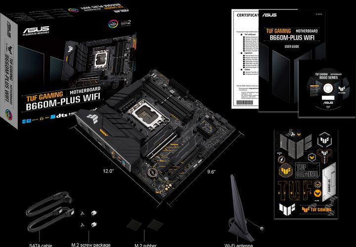 Produktbild ASUS TUF GAMING B660M-PLUS (LGA 1700, Intel B660, mATX)