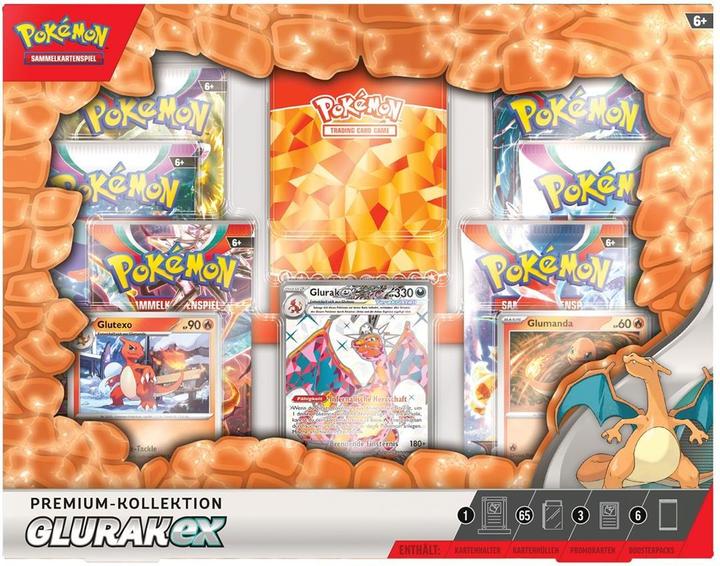 Image du produit Pokémon PKM: Glurak EX - Premium Kollektion (Allemand, Coffret & Collection)
