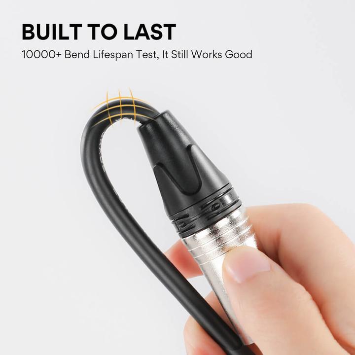 Actual product image Maono Premium XLR microphone cable 1.8m (1.80 m, XLR)