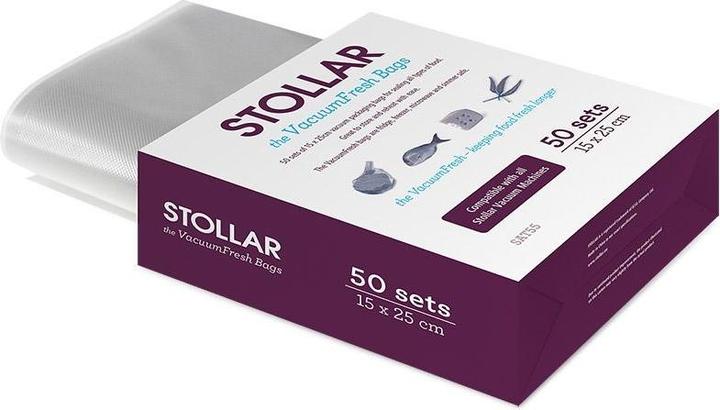 Produktbild Stollar VACUUMFRESH 50 BAGS 15X25CM SAT55 (50 x)
