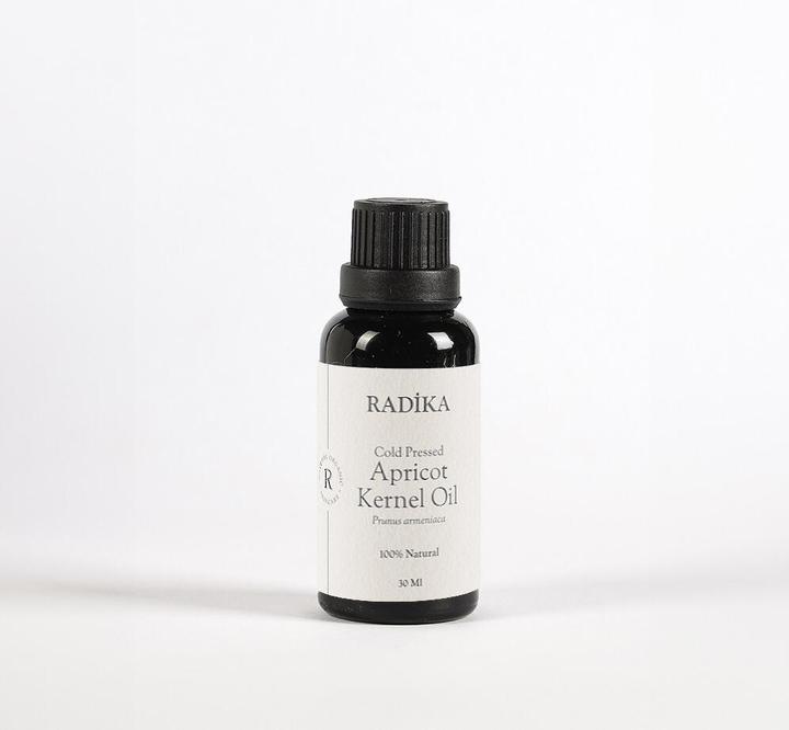 Radika Aprikosenkernöl, Kaltgepresst, 100% Rein, BIO, natürlich, 30 ml (Körperöl, 30 ml)
