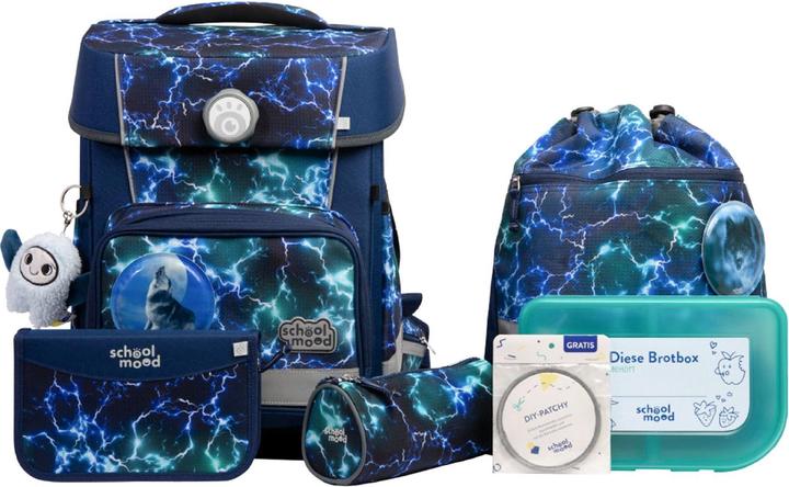 School-Mood Champion Pro Schulranzen-Set 7-teilig (21.50 l)