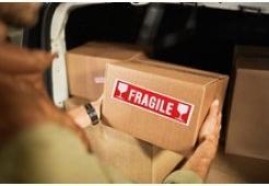 Image du produit Agipa Étiquette d'avertissement "FRAGILE", 60 x 190 mm, non détachable