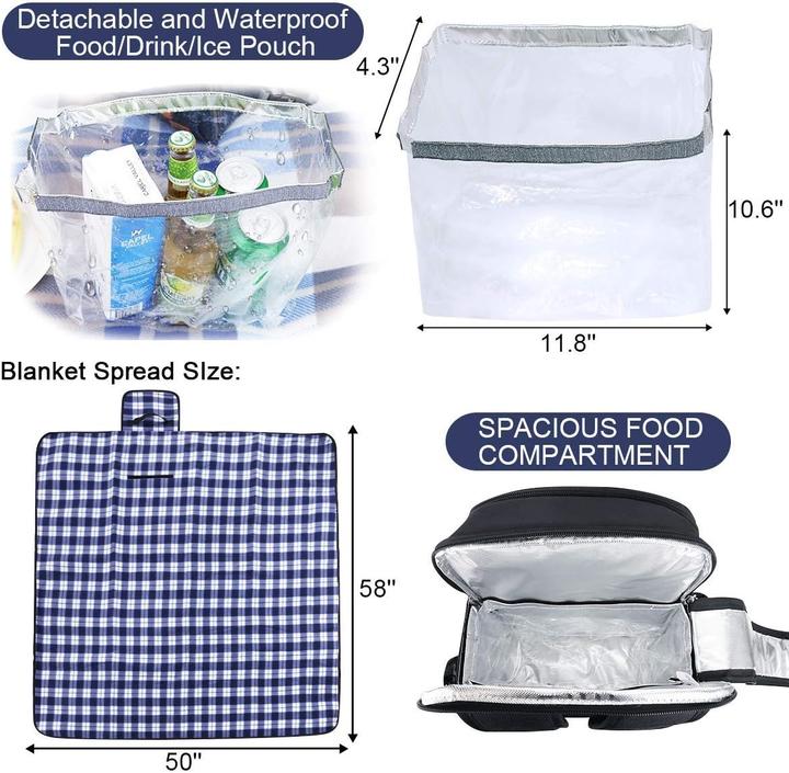 Produktbild Sunflora Picknickrucksack ‎CA-SPH2-068