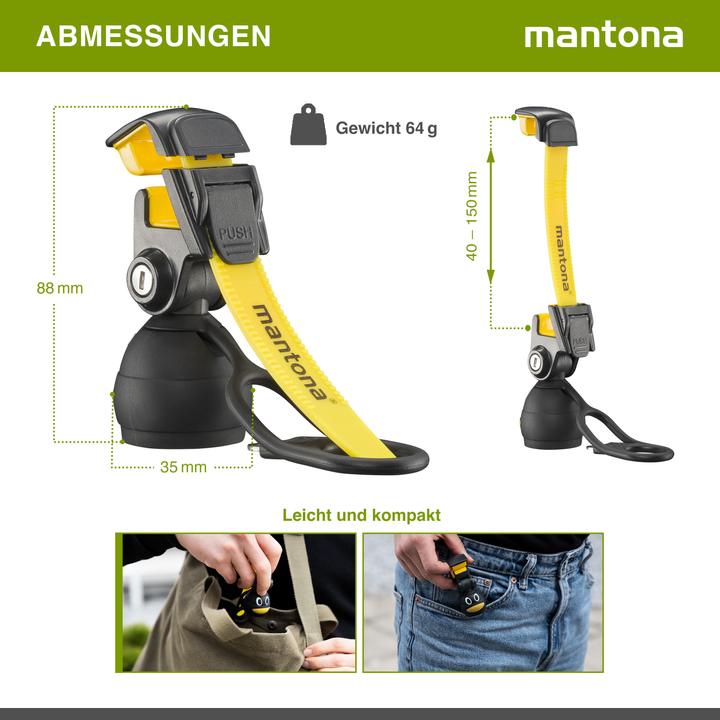 Actual product image mantona Smartphone Bottle Selfie Ping