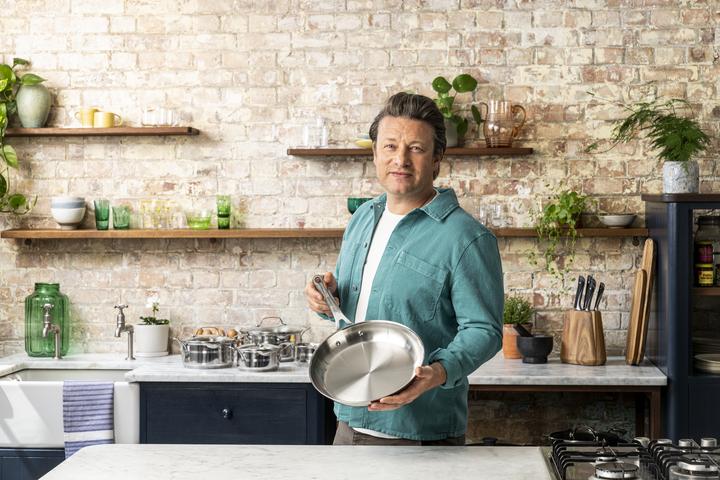 Produktbild Tefal Jamie Oliver Cook Smart (28 cm, Bratpfanne, Edelstahl)