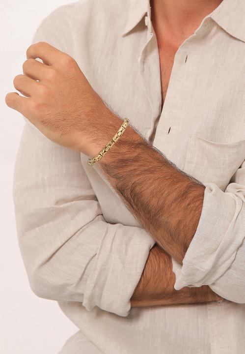 Immagine prodotto Kuzzoi Bracciale di base, attorcigliato (19 cm, Argento 925)