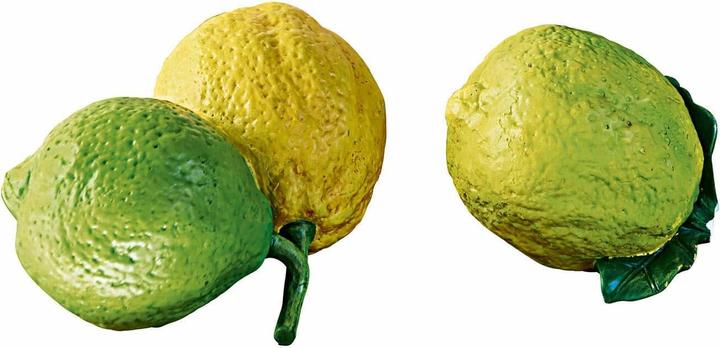 Produktbild Loberon Deko-Zitrusfrucht 2er Set Ginny gelb (12 cm)