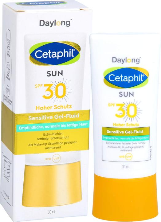 Produktbild Cetaphil Sun Cetaphil sun 30 sensitive Gel-Fluid Gesicht, 30 ml Gel (Sonnengel, SPF 30, 30 ml)