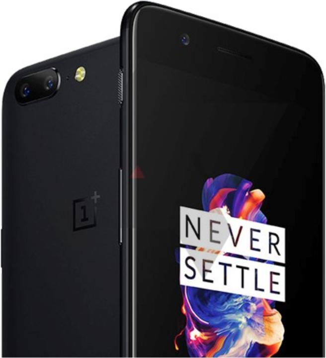 Produktbild OnePlus 5 (128 GB, Slate Gray, 5.50", Dual SIM, 16 Mpx, 4G)