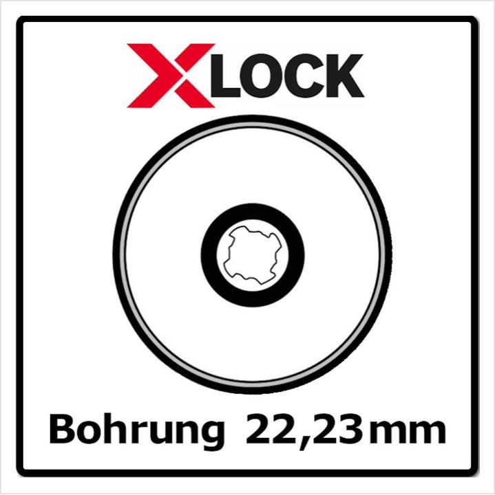 Produktbild Bosch Professional Zubehör PRO Stainless Steel and Metal X-Lock Trennscheibe, 125 x 1 x 22,23 mm