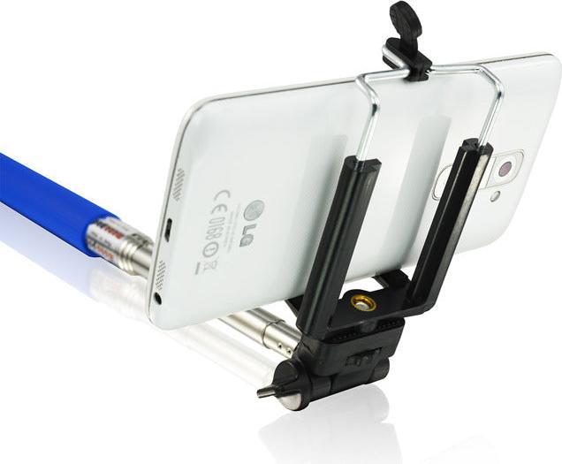 Immagine prodotto Hermex Selfie Stick VERDE per Apple iPhone e smartphone Android