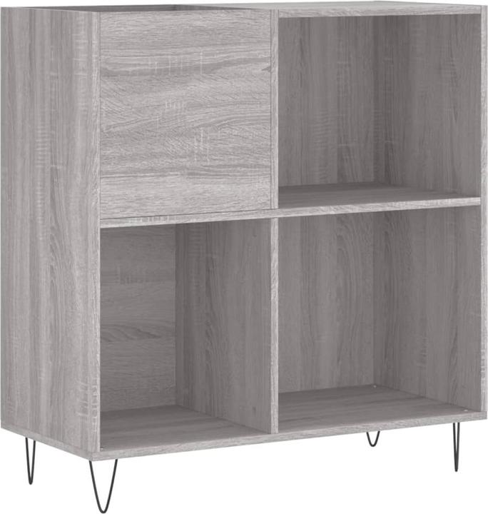 Produktbild VidaXL Plattenschrank Grau Sonoma 84,5x38x89 cm Holzwerkstoff