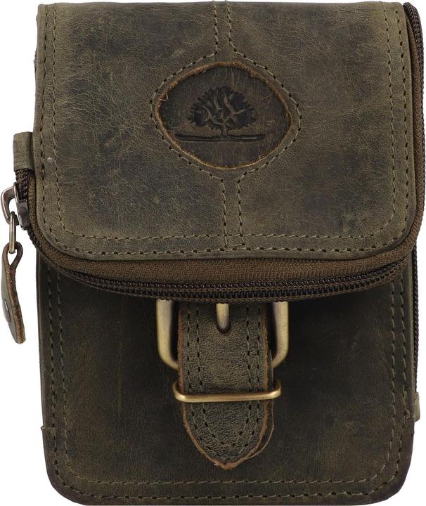 Greenburry Vintage Gürteltasche Leder 13.5 cm