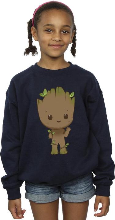 Image du produit - Sweat AM GROOT CHIBI WAVE POSE - Fille (140, 146)