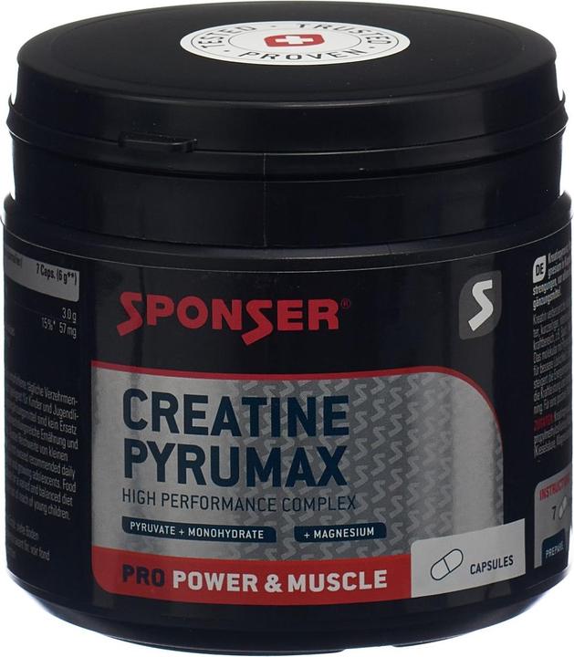 Produktbild Sponser Creatine Pyrumax (280 Stück, Kapseln, 240 g)