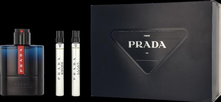 Produktbild Prada Luna Rossa Ocean 100ml Set Eau de Toilette 100ml + 2x Eau de Toilette 10ml (Eau de Toilette, 120 ml)