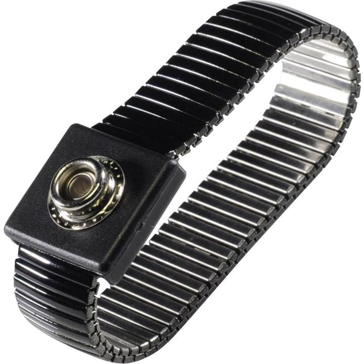 Produktbild Tru Components Metallarmband mit Erdungskabel (Statikschutz)