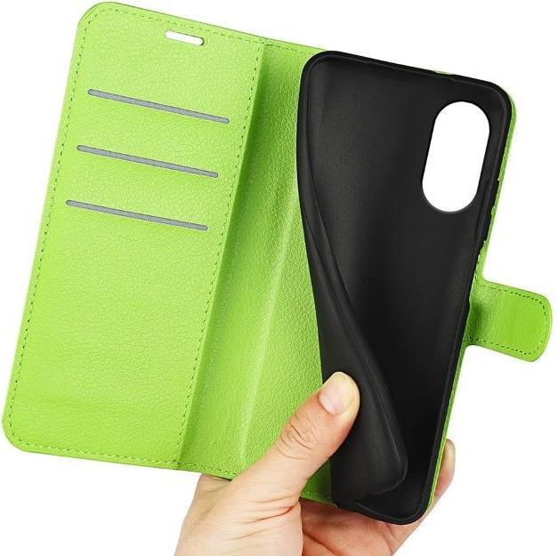 Actual product image MU Classic Litchi Leather Bookcover Series (Sony Xperia 5 V)