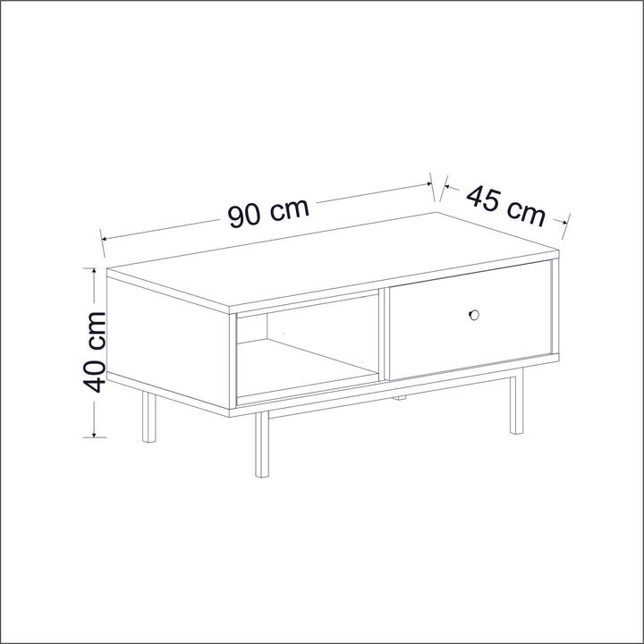 Actual product image Homitis Boone (90 x 45 x 40 cm)