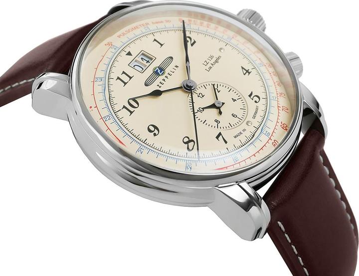 Immagine prodotto Zeppelin Los Angeles (Cronografo, Orologio da polso analogico, 43 mm)
