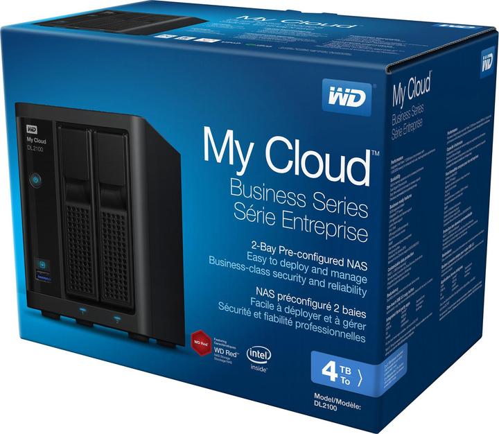 Immagine prodotto WD My Cloud Pro PR2100 (2 x 2 TB, WD Red)