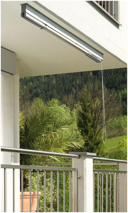 Actual product image Juwel Ceiling dryer Samba 140 (hanging length 13.7 m, tumble dryer for large items of laundry / bed linen) (13.70 m)