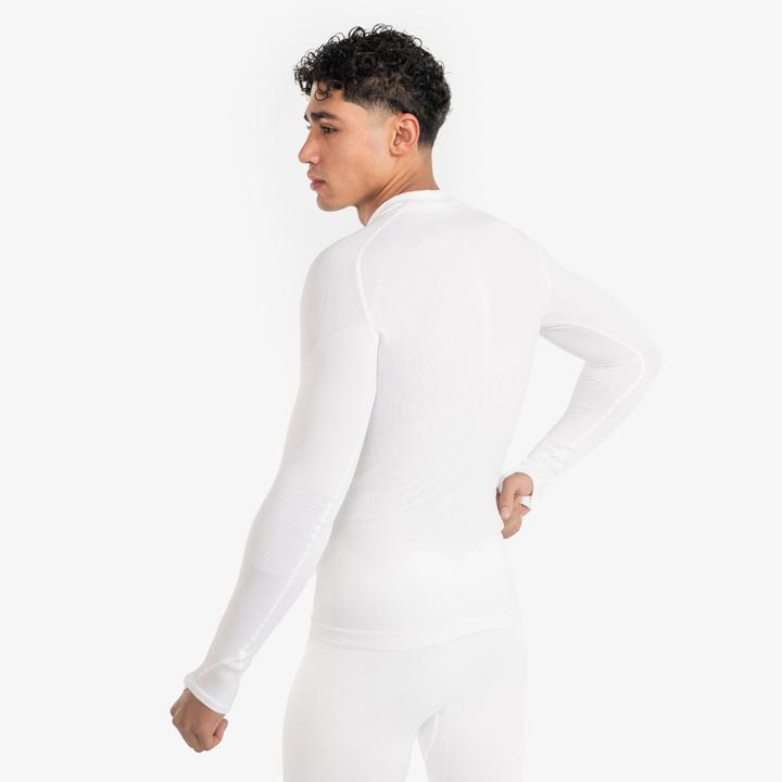 Image du produit Kipsta T-shirt fonctionnel femme/homme manches longues - Keepdry blanc (XL)