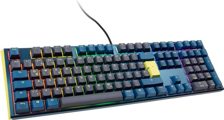 Actual product image Ducky One 3 Daybreak gaming keyboard, RGB LED - MX-red (DE, Cable)