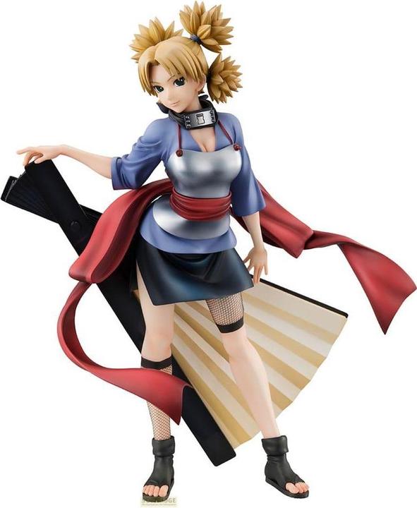 Actual product image Megahouse Naruto Gals PVC Statue Temari 21 cm