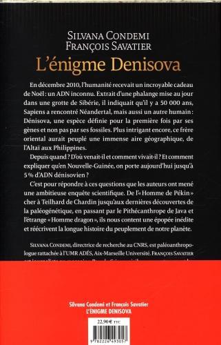 Produktbild Albin Michel L'énigme Denisova (Französisch, Silvana Condemi, François Savatier, 2024)