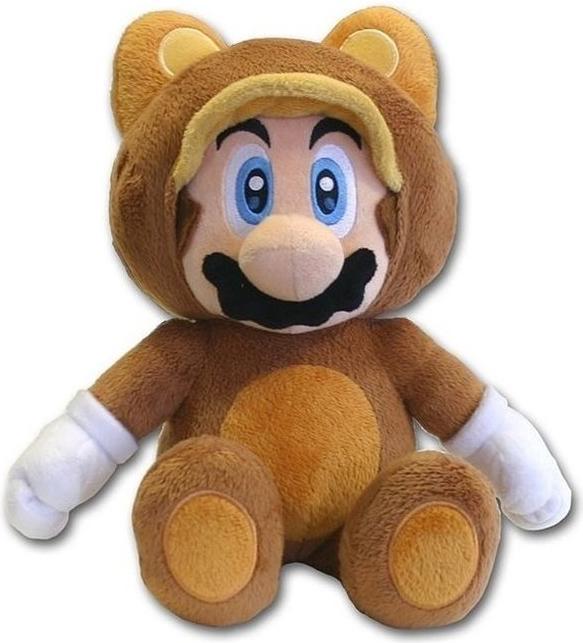 Actual product image Nintendo Super Mario Bros: Tanooki Mario (21 cm)