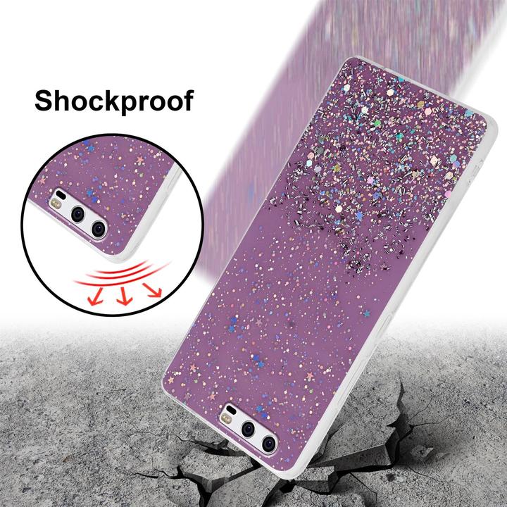 Actual product image Cadorabo TPU cover sparkling glitter (Haier P10)