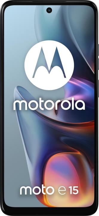 Produktbild Motorola Moto E15 (64 GB, Misty Blue, 6.67", Dual SIM, 32 Mpx, 4G)
