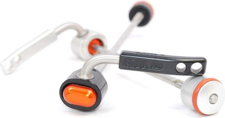 Paul Component Engineering Blocage rapide de moyeu Paul Component Quick-Release, 130/135mm, silver/orange