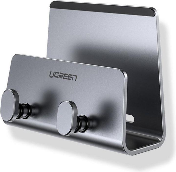 Ugreen supporto da parete in metallo per smartphone e tablet nero (LP193)
