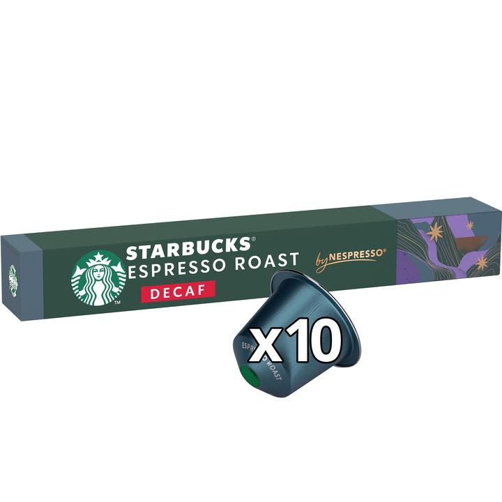 Immagine prodotto Starbucks Decaffeinated Espresso Roast by Nespresso Dark Roast (10 x Porta.)