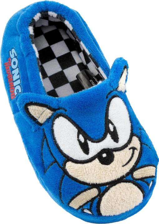 Sonic The Hedgehog Gesicht Hausschuhe (34.5)