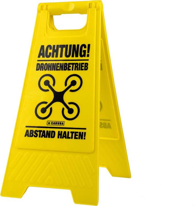 Actual product image Caruba Drone Waarschuwingsbord Duits (Universal)