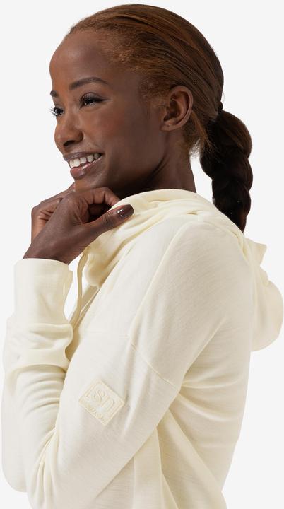 Actual product image Super Natural Women's Funnel Organic Hoodie (L)